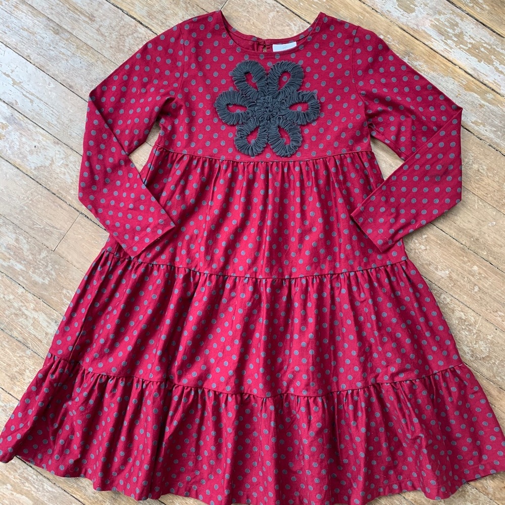 Hanna Andersson Holiday "Twirl" Dress